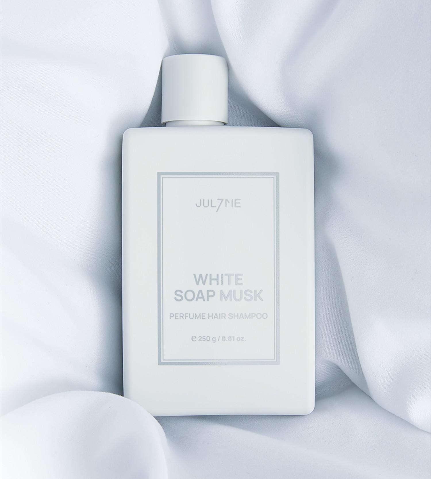 Парфюмированный шампунь с ароматом Tom *d W*te S*de JUL7ME Perfume Hair Shampoo White Soap Musk