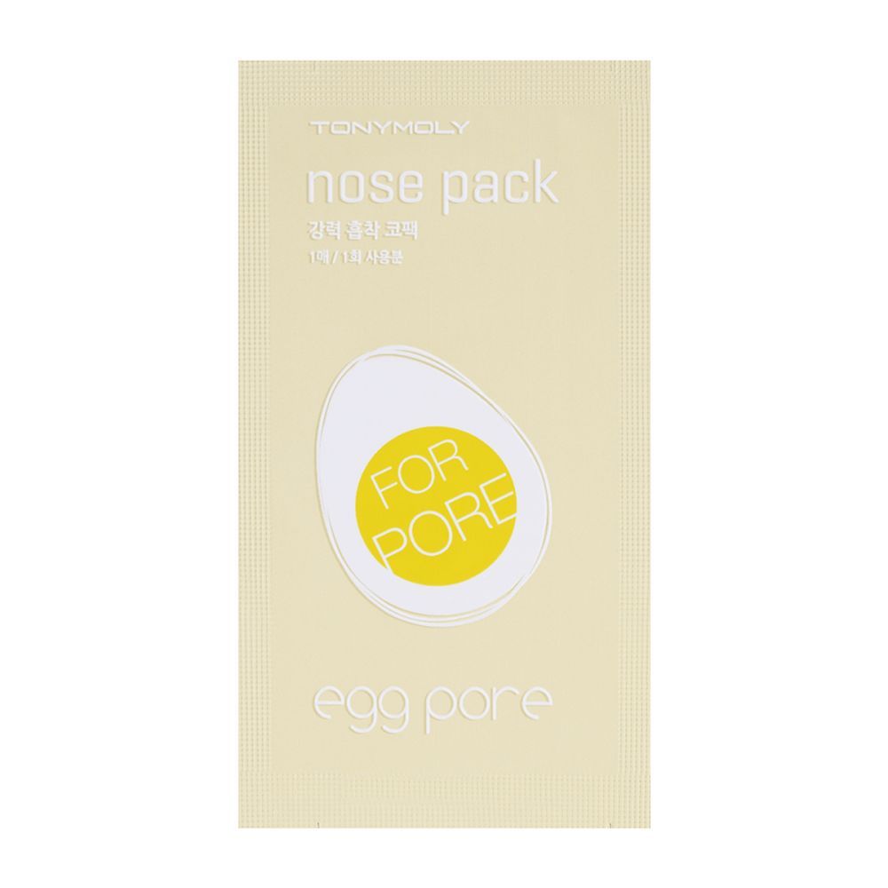 Полоски от черных точек Tony Moly Egg Pore Nose Pack Package
